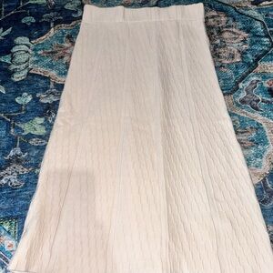 Cyrus Cream A-Line Women's Skirt